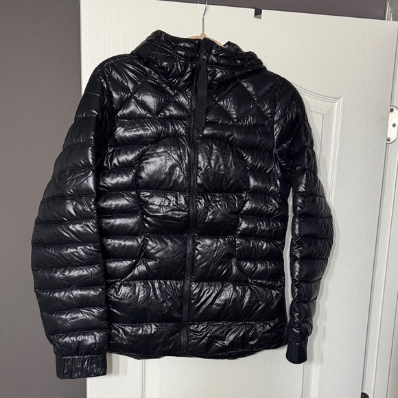 lululemon athletica Jackets & Blazers - lululemon athletica Glossy Black Puffer Jacket